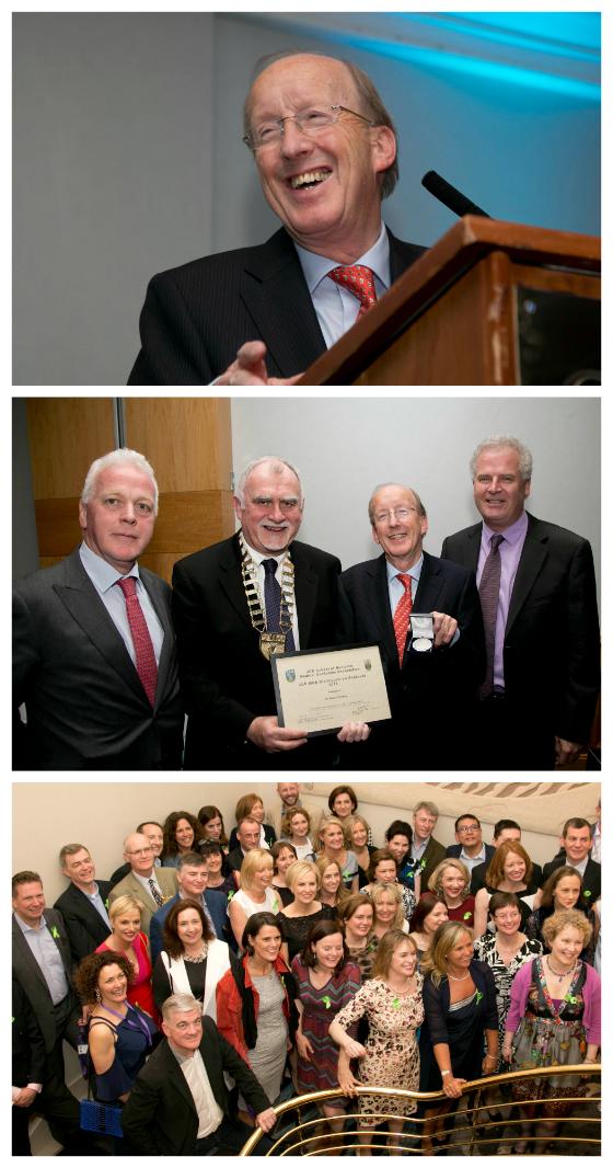 Dr Michael Moriarty Distinguished Graduate 2016 & Group